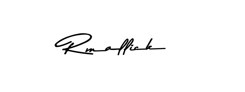 The best way (Asem Kandis PERSONAL USE) to make a short signature is to pick only two or three words in your name. The name Rmallick include a total of six letters. For converting this name. Rmallick signature style 9 images and pictures png