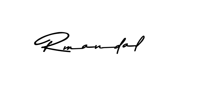 This is the best signature style for the Rmandal name. Also you like these signature font (Asem Kandis PERSONAL USE). Mix name signature. Rmandal signature style 9 images and pictures png