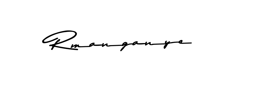 Make a beautiful signature design for name Rmanganye. With this signature (Asem Kandis PERSONAL USE) style, you can create a handwritten signature for free. Rmanganye signature style 9 images and pictures png