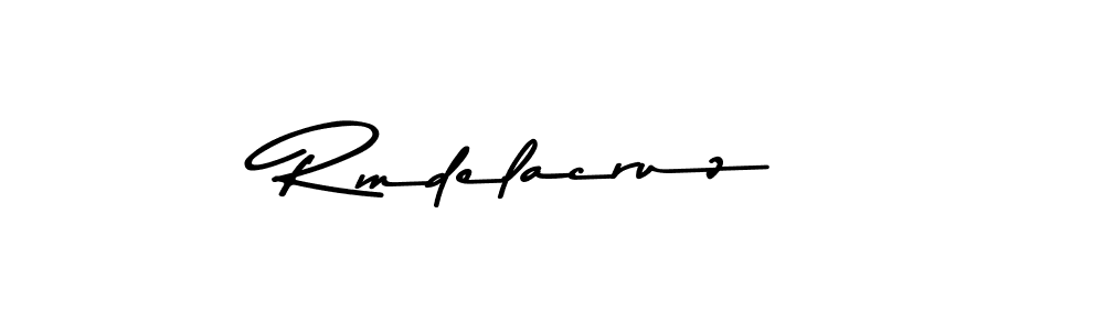 Create a beautiful signature design for name Rmdelacruz. With this signature (Asem Kandis PERSONAL USE) fonts, you can make a handwritten signature for free. Rmdelacruz signature style 9 images and pictures png