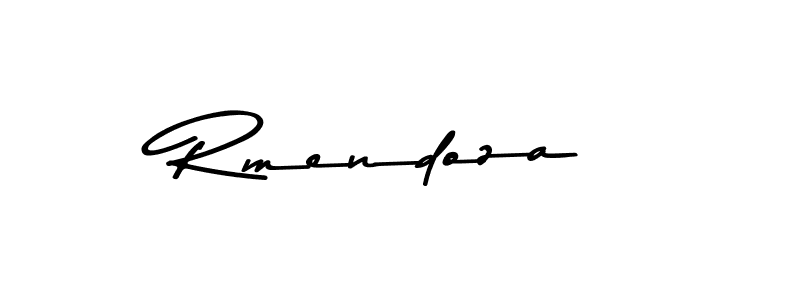 Make a beautiful signature design for name Rmendoza. With this signature (Asem Kandis PERSONAL USE) style, you can create a handwritten signature for free. Rmendoza signature style 9 images and pictures png