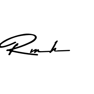 How to Draw Rmh signature style? Asem Kandis PERSONAL USE is a latest design signature styles for name Rmh. Rmh signature style 9 images and pictures png