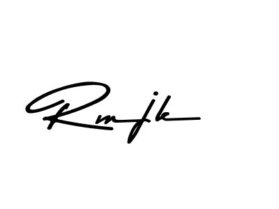 if you are searching for the best signature style for your name Rmjk. so please give up your signature search. here we have designed multiple signature styles  using Asem Kandis PERSONAL USE. Rmjk signature style 9 images and pictures png