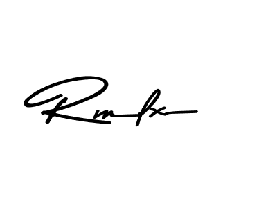 Design your own signature with our free online signature maker. With this signature software, you can create a handwritten (Asem Kandis PERSONAL USE) signature for name Rmlx. Rmlx signature style 9 images and pictures png