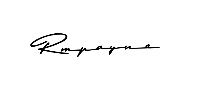 How to make Rmpayne name signature. Use Asem Kandis PERSONAL USE style for creating short signs online. This is the latest handwritten sign. Rmpayne signature style 9 images and pictures png