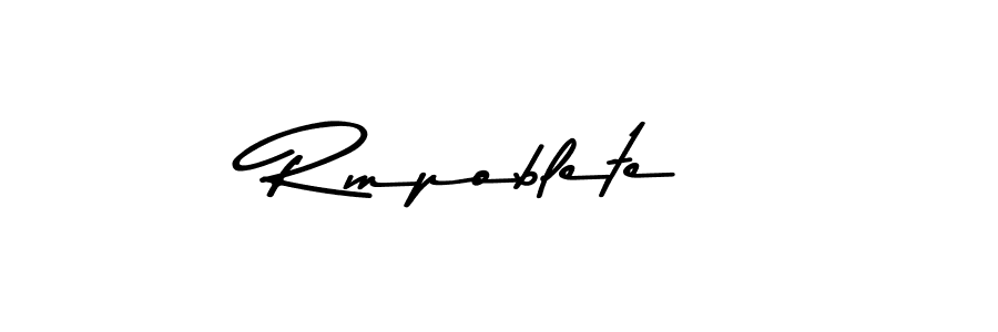 Asem Kandis PERSONAL USE is a professional signature style that is perfect for those who want to add a touch of class to their signature. It is also a great choice for those who want to make their signature more unique. Get Rmpoblete name to fancy signature for free. Rmpoblete signature style 9 images and pictures png