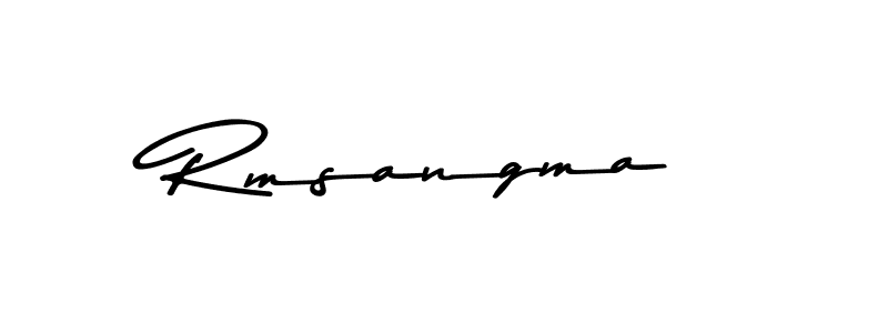 Asem Kandis PERSONAL USE is a professional signature style that is perfect for those who want to add a touch of class to their signature. It is also a great choice for those who want to make their signature more unique. Get Rmsangma name to fancy signature for free. Rmsangma signature style 9 images and pictures png