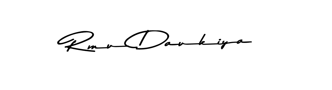 You can use this online signature creator to create a handwritten signature for the name Rmu Daukiya. This is the best online autograph maker. Rmu Daukiya signature style 9 images and pictures png