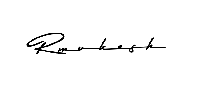 It looks lik you need a new signature style for name Rmukesh. Design unique handwritten (Asem Kandis PERSONAL USE) signature with our free signature maker in just a few clicks. Rmukesh signature style 9 images and pictures png