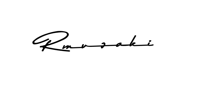Create a beautiful signature design for name Rmuzaki. With this signature (Asem Kandis PERSONAL USE) fonts, you can make a handwritten signature for free. Rmuzaki signature style 9 images and pictures png