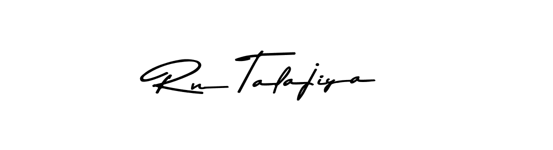 Design your own signature with our free online signature maker. With this signature software, you can create a handwritten (Asem Kandis PERSONAL USE) signature for name Rn Talajiya. Rn Talajiya signature style 9 images and pictures png