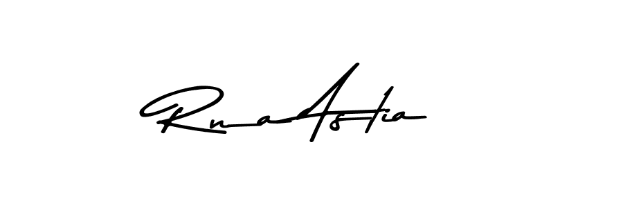 Also You can easily find your signature by using the search form. We will create Rna Astia name handwritten signature images for you free of cost using Asem Kandis PERSONAL USE sign style. Rna Astia signature style 9 images and pictures png