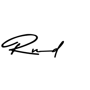 if you are searching for the best signature style for your name Rnd. so please give up your signature search. here we have designed multiple signature styles  using Asem Kandis PERSONAL USE. Rnd signature style 9 images and pictures png