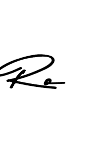 Ro stylish signature style. Best Handwritten Sign (Asem Kandis PERSONAL USE) for my name. Handwritten Signature Collection Ideas for my name Ro. Ro signature style 9 images and pictures png