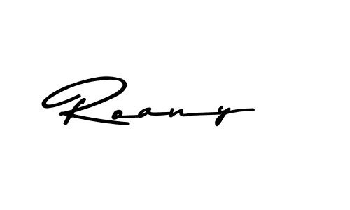 Also we have Roany name is the best signature style. Create professional handwritten signature collection using Asem Kandis PERSONAL USE autograph style. Roany signature style 9 images and pictures png
