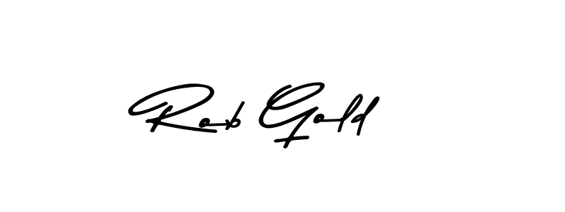 Design your own signature with our free online signature maker. With this signature software, you can create a handwritten (Asem Kandis PERSONAL USE) signature for name Rob Gold. Rob Gold signature style 9 images and pictures png