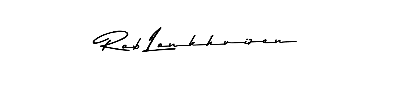 How to make Rob Lonkhuizen signature? Asem Kandis PERSONAL USE is a professional autograph style. Create handwritten signature for Rob Lonkhuizen name. Rob Lonkhuizen signature style 9 images and pictures png