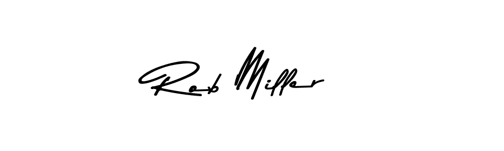 Create a beautiful signature design for name Rob Miller. With this signature (Asem Kandis PERSONAL USE) fonts, you can make a handwritten signature for free. Rob Miller signature style 9 images and pictures png