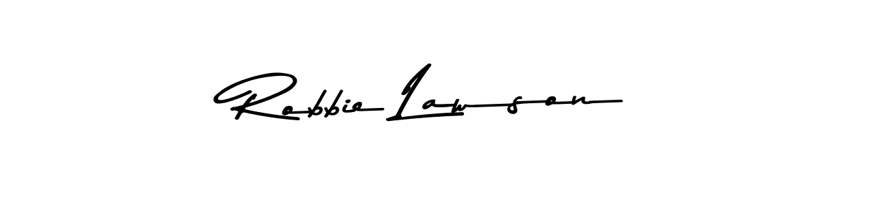 Here are the top 10 professional signature styles for the name Robbie Lawson. These are the best autograph styles you can use for your name. Robbie Lawson signature style 9 images and pictures png