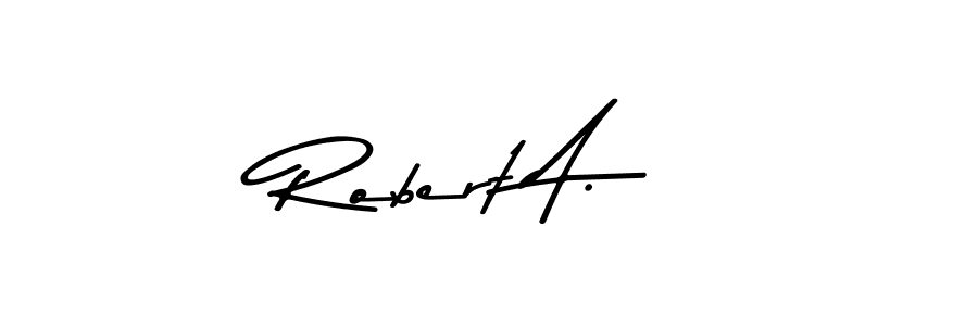 Asem Kandis PERSONAL USE is a professional signature style that is perfect for those who want to add a touch of class to their signature. It is also a great choice for those who want to make their signature more unique. Get Robert A. name to fancy signature for free. Robert A. signature style 9 images and pictures png