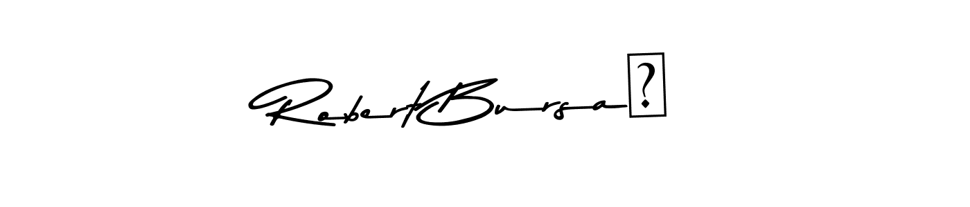 if you are searching for the best signature style for your name Robert Bursać. so please give up your signature search. here we have designed multiple signature styles  using Asem Kandis PERSONAL USE. Robert Bursać signature style 9 images and pictures png
