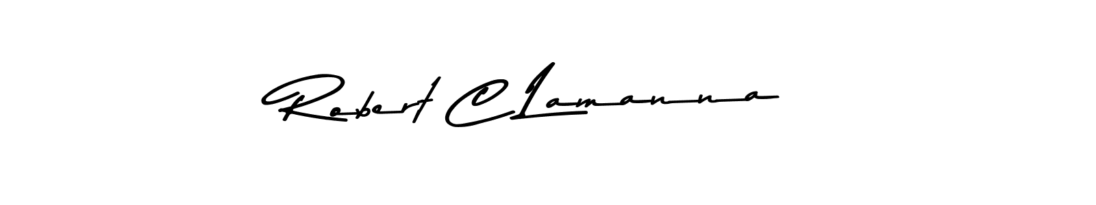 if you are searching for the best signature style for your name Robert C Lamanna. so please give up your signature search. here we have designed multiple signature styles  using Asem Kandis PERSONAL USE. Robert C Lamanna signature style 9 images and pictures png