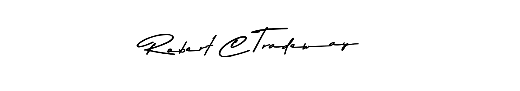 Use a signature maker to create a handwritten signature online. With this signature software, you can design (Asem Kandis PERSONAL USE) your own signature for name Robert C Tradeway. Robert C Tradeway signature style 9 images and pictures png