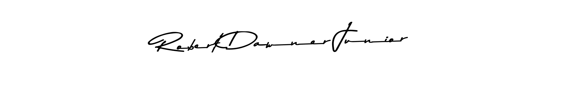 Use a signature maker to create a handwritten signature online. With this signature software, you can design (Asem Kandis PERSONAL USE) your own signature for name Robert Dawner Junior. Robert Dawner Junior signature style 9 images and pictures png