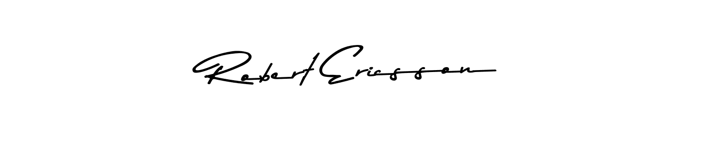 Asem Kandis PERSONAL USE is a professional signature style that is perfect for those who want to add a touch of class to their signature. It is also a great choice for those who want to make their signature more unique. Get Robert Ericsson name to fancy signature for free. Robert Ericsson signature style 9 images and pictures png