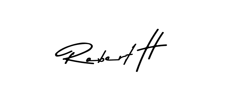 Design your own signature with our free online signature maker. With this signature software, you can create a handwritten (Asem Kandis PERSONAL USE) signature for name Robert H. Robert H signature style 9 images and pictures png