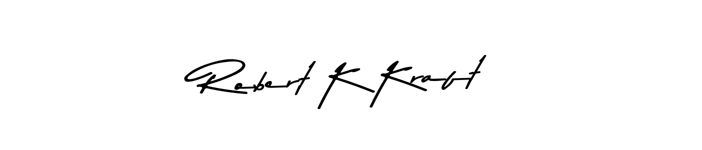 Create a beautiful signature design for name Robert K Kraft. With this signature (Asem Kandis PERSONAL USE) fonts, you can make a handwritten signature for free. Robert K Kraft signature style 9 images and pictures png