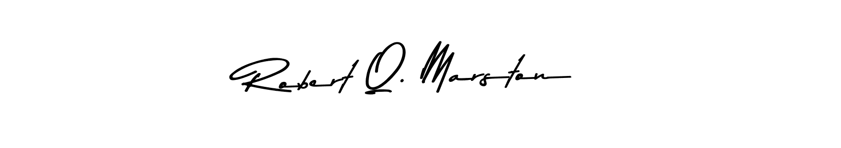 Make a short Robert Q. Marston signature style. Manage your documents anywhere anytime using Asem Kandis PERSONAL USE. Create and add eSignatures, submit forms, share and send files easily. Robert Q. Marston signature style 9 images and pictures png