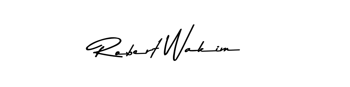 You should practise on your own different ways (Asem Kandis PERSONAL USE) to write your name (Robert Wakim) in signature. don't let someone else do it for you. Robert Wakim signature style 9 images and pictures png