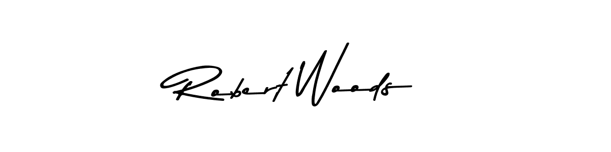 Make a beautiful signature design for name Robert Woods. With this signature (Asem Kandis PERSONAL USE) style, you can create a handwritten signature for free. Robert Woods signature style 9 images and pictures png