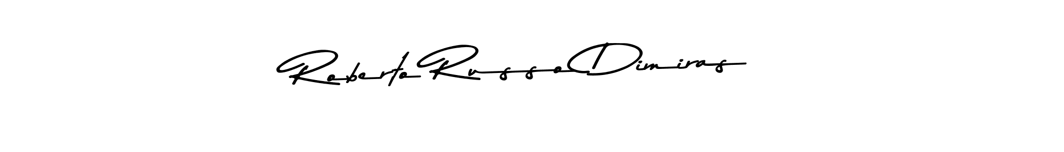 if you are searching for the best signature style for your name Roberto Russo Dimiras. so please give up your signature search. here we have designed multiple signature styles  using Asem Kandis PERSONAL USE. Roberto Russo Dimiras signature style 9 images and pictures png