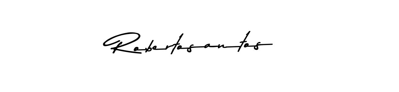 The best way (Asem Kandis PERSONAL USE) to make a short signature is to pick only two or three words in your name. The name Robertosantos include a total of six letters. For converting this name. Robertosantos signature style 9 images and pictures png
