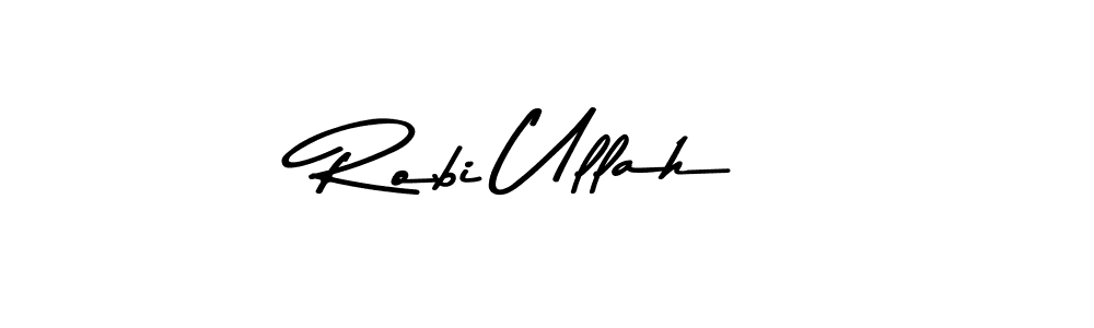 Robi Ullah stylish signature style. Best Handwritten Sign (Asem Kandis PERSONAL USE) for my name. Handwritten Signature Collection Ideas for my name Robi Ullah. Robi Ullah signature style 9 images and pictures png