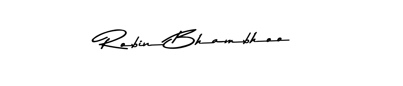 Best and Professional Signature Style for Robin Bhambhoo. Asem Kandis PERSONAL USE Best Signature Style Collection. Robin Bhambhoo signature style 9 images and pictures png