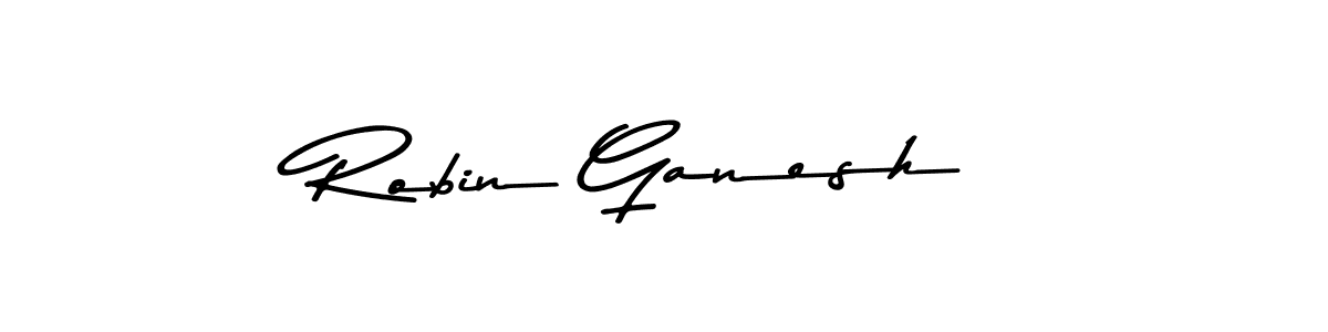 Also You can easily find your signature by using the search form. We will create Robin Ganesh name handwritten signature images for you free of cost using Asem Kandis PERSONAL USE sign style. Robin Ganesh signature style 9 images and pictures png