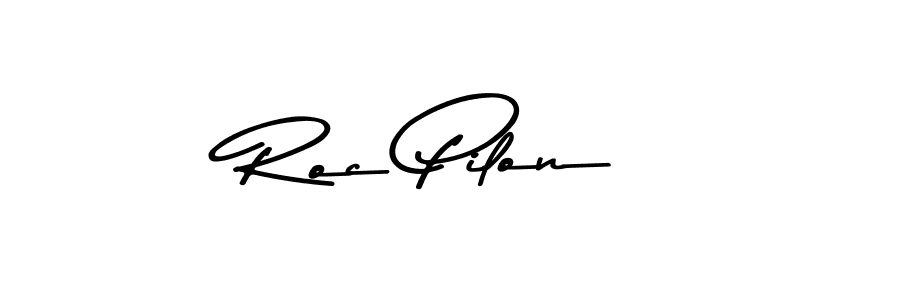 Use a signature maker to create a handwritten signature online. With this signature software, you can design (Asem Kandis PERSONAL USE) your own signature for name Roc Pilon. Roc Pilon signature style 9 images and pictures png