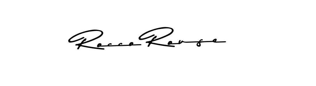How to make Rocco Rouse signature? Asem Kandis PERSONAL USE is a professional autograph style. Create handwritten signature for Rocco Rouse name. Rocco Rouse signature style 9 images and pictures png
