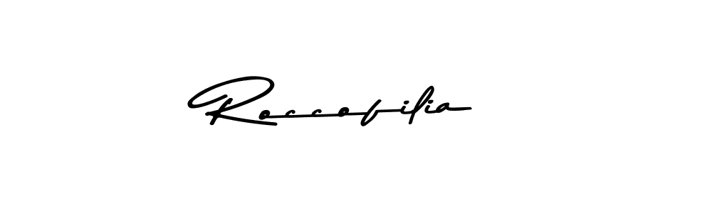 Design your own signature with our free online signature maker. With this signature software, you can create a handwritten (Asem Kandis PERSONAL USE) signature for name Roccofilia. Roccofilia signature style 9 images and pictures png