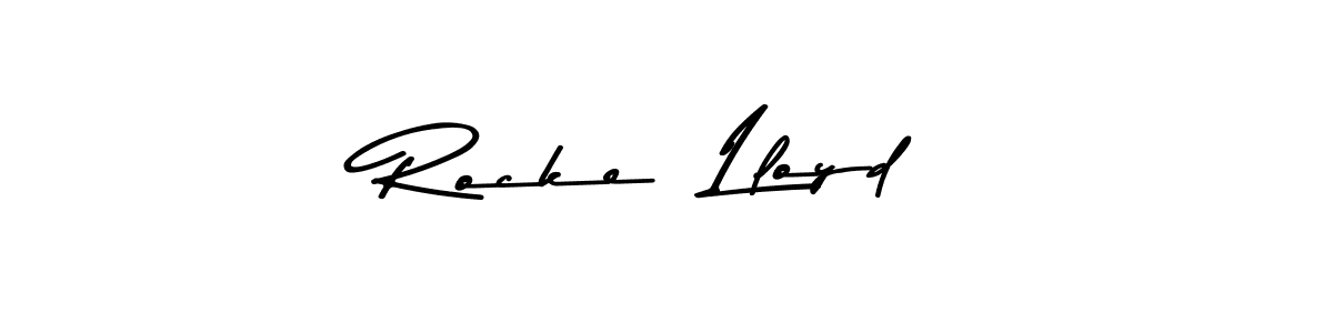 Make a beautiful signature design for name Rocke  Lloyd. Use this online signature maker to create a handwritten signature for free. Rocke  Lloyd signature style 9 images and pictures png