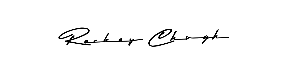 You can use this online signature creator to create a handwritten signature for the name Rockey Chugh. This is the best online autograph maker. Rockey Chugh signature style 9 images and pictures png