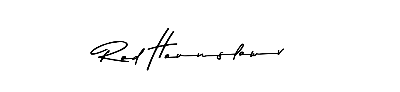 See photos of Rod Hounslowv official signature by Spectra . Check more albums & portfolios. Read reviews & check more about Asem Kandis PERSONAL USE font. Rod Hounslowv signature style 9 images and pictures png