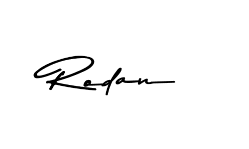 Rodan stylish signature style. Best Handwritten Sign (Asem Kandis PERSONAL USE) for my name. Handwritten Signature Collection Ideas for my name Rodan. Rodan signature style 9 images and pictures png