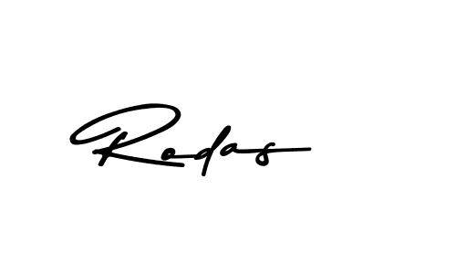 Create a beautiful signature design for name Rodas. With this signature (Asem Kandis PERSONAL USE) fonts, you can make a handwritten signature for free. Rodas signature style 9 images and pictures png