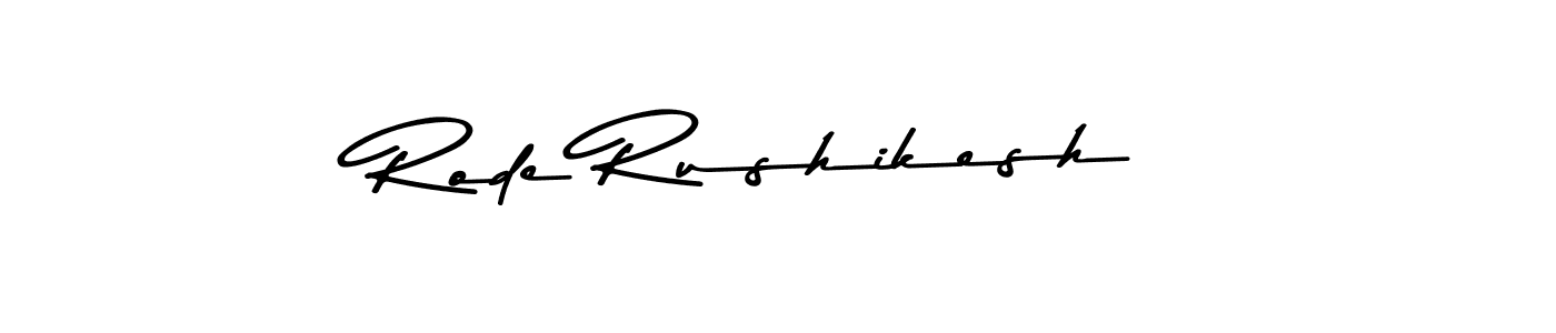 Use a signature maker to create a handwritten signature online. With this signature software, you can design (Asem Kandis PERSONAL USE) your own signature for name Rode Rushikesh. Rode Rushikesh signature style 9 images and pictures png