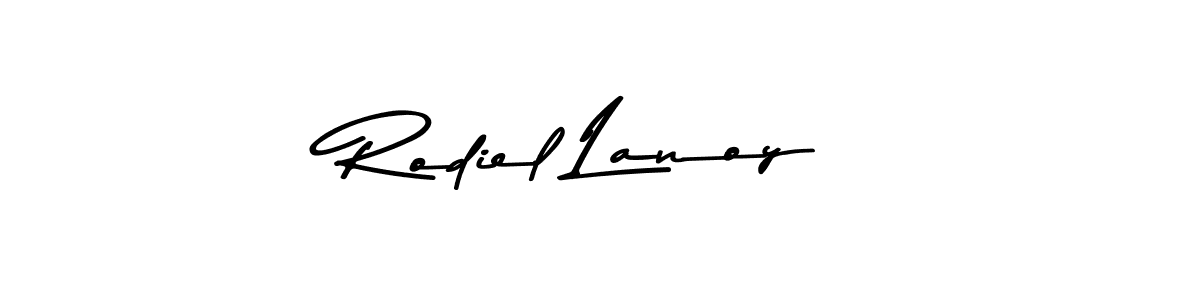 It looks lik you need a new signature style for name Rodiel Lanoy. Design unique handwritten (Asem Kandis PERSONAL USE) signature with our free signature maker in just a few clicks. Rodiel Lanoy signature style 9 images and pictures png