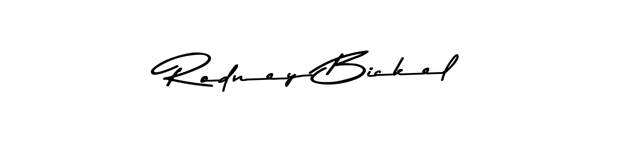Make a short Rodney Bickel signature style. Manage your documents anywhere anytime using Asem Kandis PERSONAL USE. Create and add eSignatures, submit forms, share and send files easily. Rodney Bickel signature style 9 images and pictures png